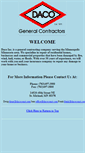 Mobile Screenshot of dacoconst.com
